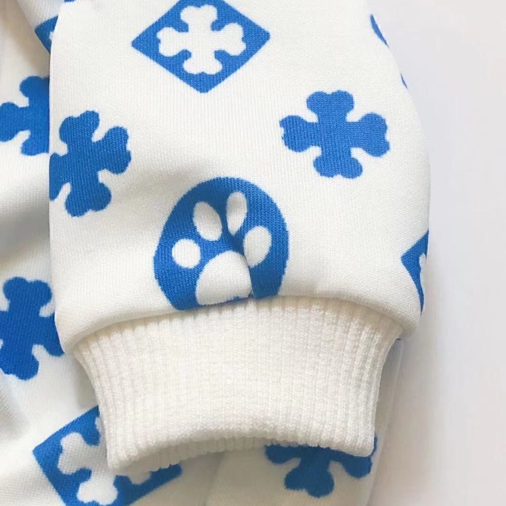 Dog Paw stamp dog hoodie spring dog hoodie dog outfit dog clothes - Picture 3 of 6